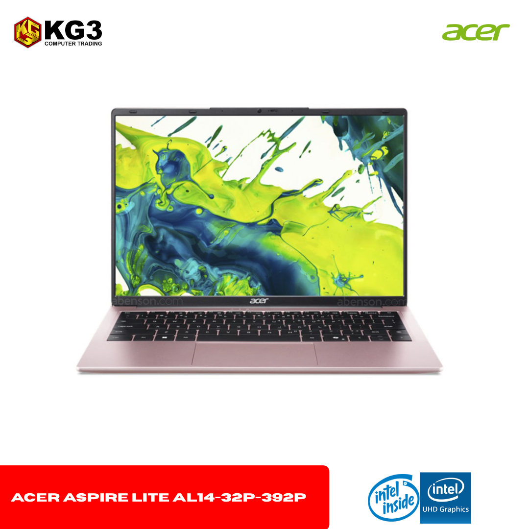 Acer Aspire Lite AL14-32P-392P 14" IPS | Intel Core i3 | 8GB + 512GB | Intel UHD Graphics Laptop