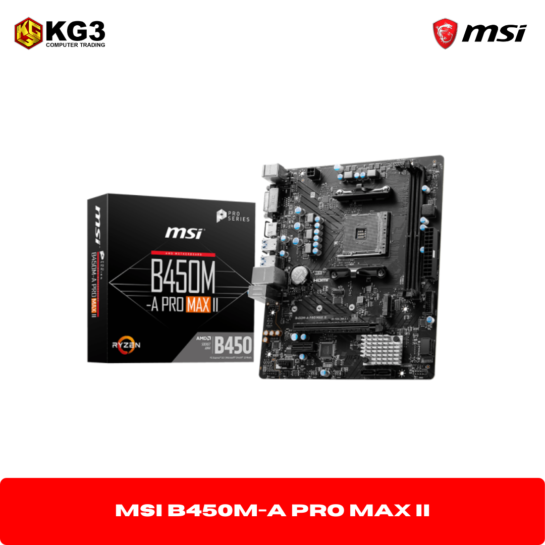 MSI B450M-A PRO MAX II