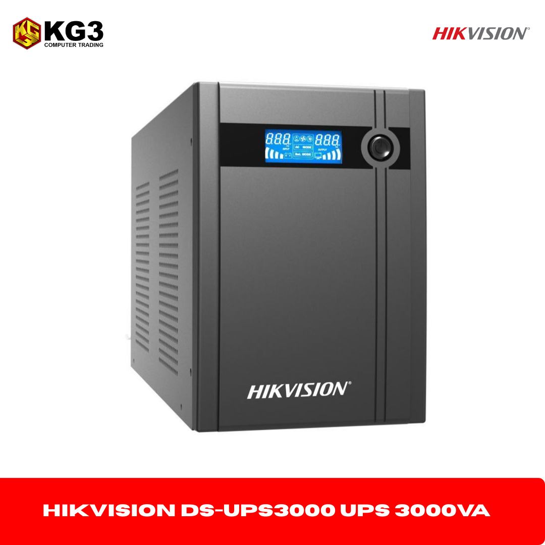 Hikvision value DS-UPS3000 UPS 3000VA / 1800 W Compact size