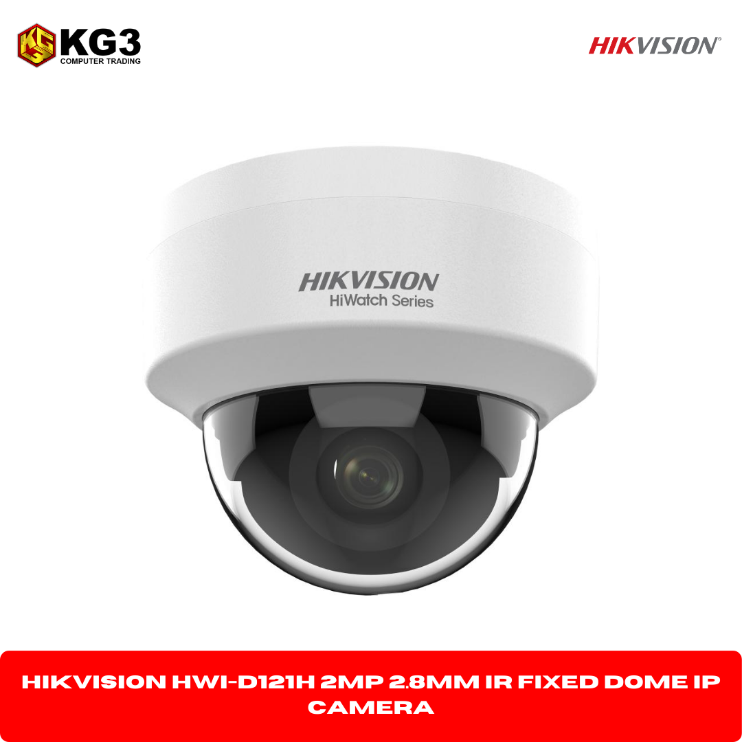 Hikvision HWI-D121H 2MP 2.8mm IR Fixed Dome IP Camera