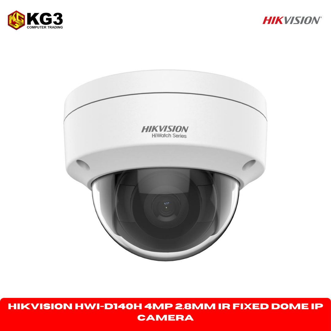 Hikvision HWI-D140H 4MP 2.8mm IR Fixed Dome IP Camera