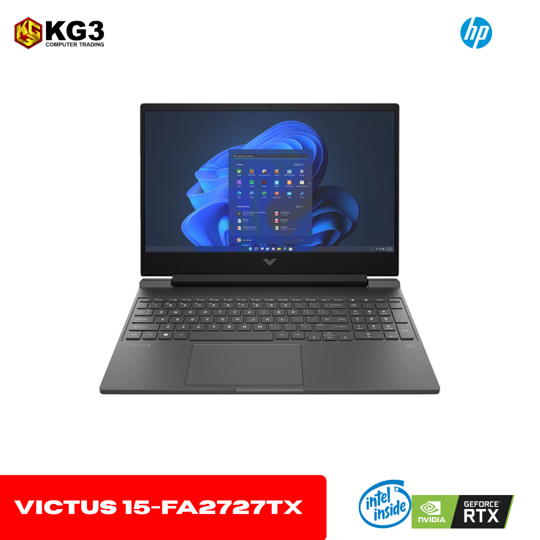 HP Victus 15-FA2727TX 15.6" FHD i5-13420H 16GB 512TB SSD RTX 2050 Windows 11 Gaming Laptop