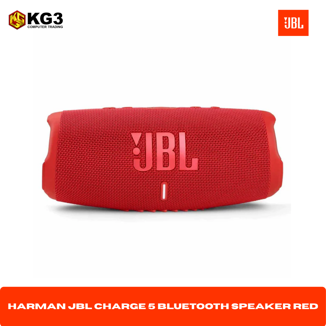Harman JBL Charge 5 Bluetooth Speaker RED