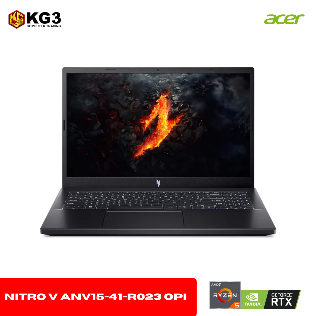 Acer Nitro V ANV15-41-R023 OPI | 15.6inch FHD IPS | AMD Ryzen 5 6600H | 8GB RAM | 512GB SSD | NVIDIA GF RTX 2050 4GB | WIN11