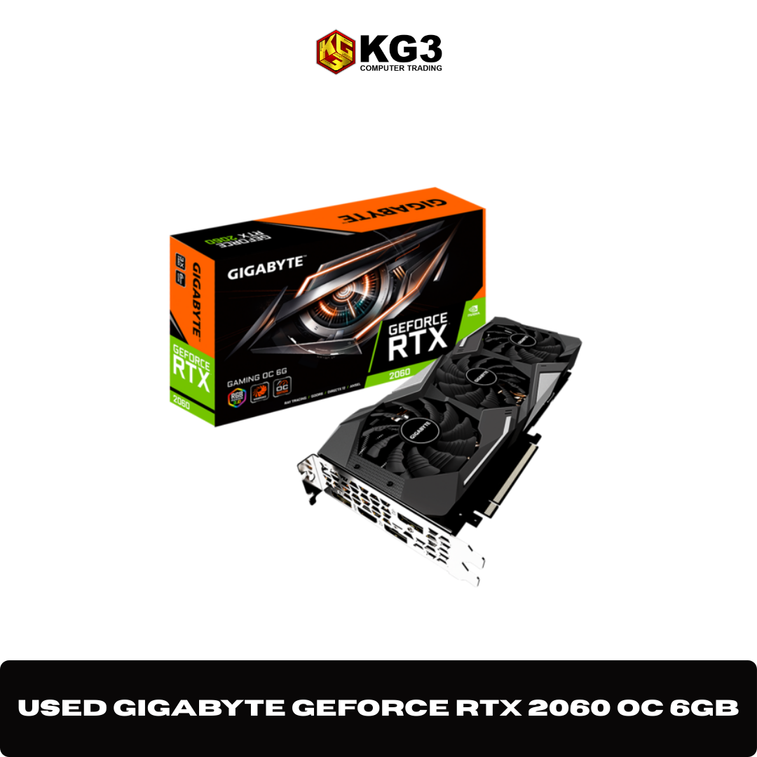 USED Gigabyte GeForce RTX 2060 OC 6GB